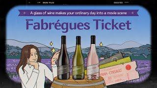 Wine crafted by a movie enthusiast? Introducing the crafted wines from the Fabreg Ticket Series.