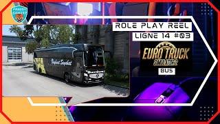 LET'S PLAY ROLE | REALISTE | ETS2 BUS | CHAUFFEUR | NEW TRAVEGO | MERCEDES | LIGNE 14