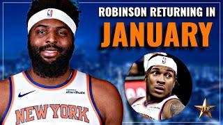 MAJOR Knicks Injury Update! Robinson RETURNING In January & McBride Has SERIOUS INJURY | Knicks News