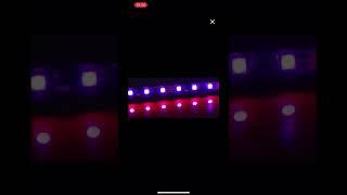 LED interior lighting car,upgrade, two-line design, waterproof, 4 pcs 48 LED lighting APP controll