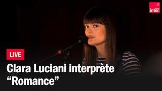 Clara Luciani interprète son nouveau titre "Romance"