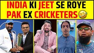 INDIA KI JEET SE PAKISTAN EX - CRICKETERS KE BURE HAAL  | FULL DRAMA EXPLAINED #championstrophy