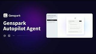 Introducing Genspark Autopilot Agent — World's First Asynchronous AI Agent!