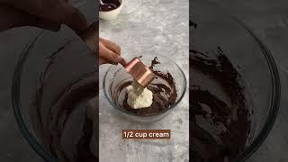 My FAVOURITE Chocolate Frosting | Epic, Easy, Stable Chocolate Frosting Recipe | #SHORTS