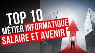 Les 10 métiers de l'informatique les plus demandés en 2024 : salaires et perspectives d'avenir