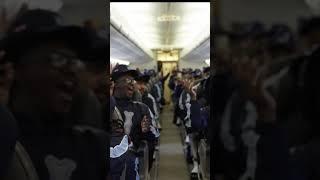 Behind The Scenes - Flight to the Super Bowl #luvdaboom #hbcu #sbots