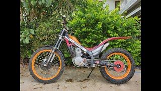 รีวิว มอเตอร์ไซค์ ไต่เขา แปลก ไม่มีเบาะ MONTESA 4RT REPSOL Replica หรือ HONDA RTL ของแน่น จากโรงงาน