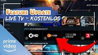  Kostenloses Live TV bei Amazon Prime Video - Update