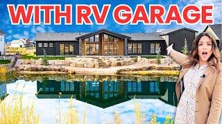 New Construction Home on WATER with MASSIVE RV GARAGE Near BOISE IDAHO