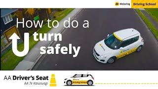 How to do a U turn safely - Driving lessons with AA Driving School