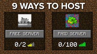 9 Ways How To Host a Minecraft Server