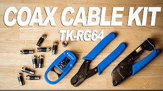 Jonard Tools COAX Cable Kit (TK-RG64) Product Video