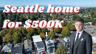 Seattle home for $500,000