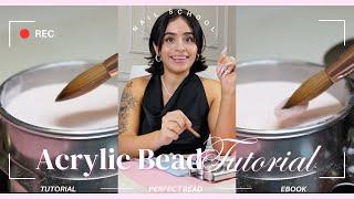 How to Form the PERFECT Acrylic Bead Every Time | Nail Tech Secrets Revealed!