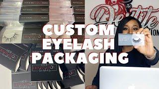 HOW TO GET CUSTOM EYELASH PACKAGING FOR YOUR BUSINESS + FREE VENDOR