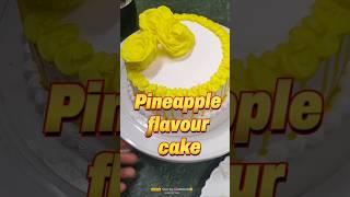 Pineapple flavour #trending #cake #cakearttutorial #cakedecoratingtutorials #cakeart #ytshortvideo