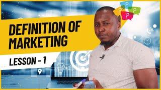 What is marketing?