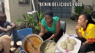 Cooking Most popular Food in Benin Republic | West Africa