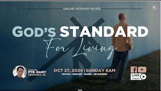 God's Standard of Living | Simbahay Online Worship | October 27, 2024