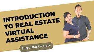 Introduction to Real Estate Virtual Assistance (REVA) | Surge Marketplace