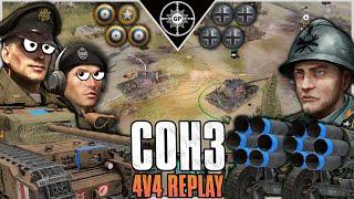 All Manpower, No Brains | 4v4 Mignano Gap | Company of Heroes 3 Replays #8