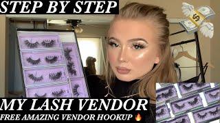 HOW TO START A FALSE EYELASH BUSINESS! FREE VENDOR INFO, & HOW TO STEP BY STEP