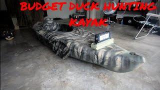 Budget $225 Duck Hunting Kayak Review DIY