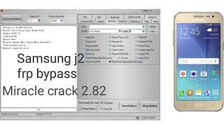 Samsung j2,j3 frp bypass miracle box crack 2.82 Screen lock unlock 2022