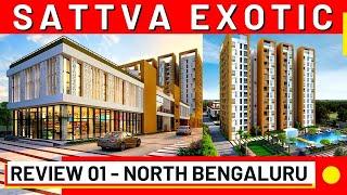 Sattva Exotic Review | 2, 3 BHK Flats Bagalur Main Road, North Bangalore  9810002939