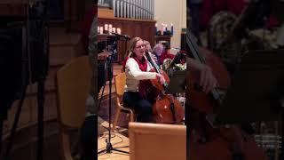 "Wexford Carol" for voice, cello, piano at Christmas Eve service