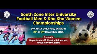 South Zone inter University Men Championship 2024 LIVE