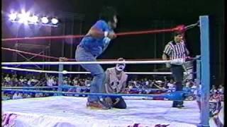 WWC: Super Black Ninja (Great Muta) vs. Invader #1 (1988)