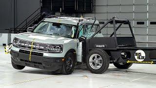 2024 Ford Bronco Sport updated side IIHS crash test