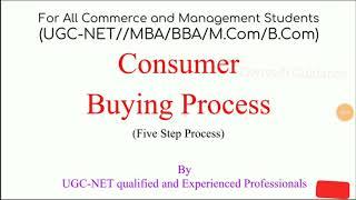 consumer buying process | consumer buying decision process | buying decision process | Marketing