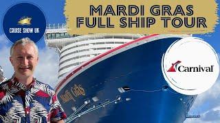 Exploring the Mardi Gras Cruise Ship | Full Tour | 4K