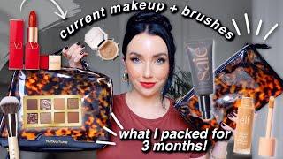 what's in my everyday makeup bag, *perfect* setup, go-to brushes & current favs!