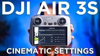 Change These DJI Air 3S Settings NOW for CINEMATIC Shots