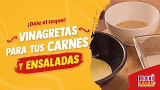 Vinagreta para tus carnes y ensaladas | Hazlo con MAXICARNE