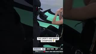 The moment the New York Liberty became WNBA CHAMPIONS 