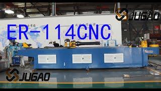 Big cnc tube bending machine for bending the square tubes and round tubes.