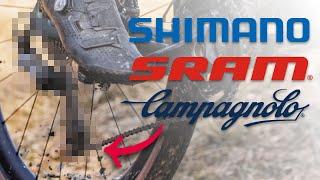 Mechanische Schaltgruppen am Gravelbike: Shimano, Sram oder Campagnolo?