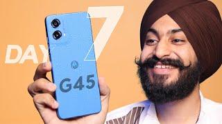 MOTO G45 After 7 Days Of Usage || IN DEPTH HONEST REVIEW ||