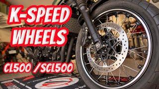 K-SPEED CL07 Wheelset for the Honda SCL500 / CL500 Scrambler