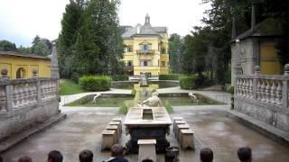 Dining Table Trick at Schloss Hellbrunn Trick Fountains