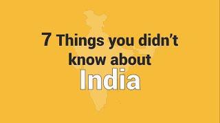 7 Interesting Facts you didn't know about India || Factly