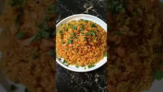 Indian Vegetable Season Rice Recipe With A Vegan Twist!#shorts #food #rice #friedrice