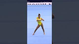 Rebeca Andrade rocks the floor exercise  Part#1