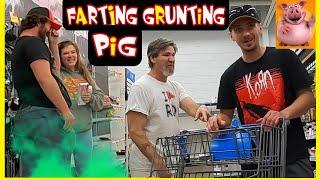 FARTING with GRUNTING LIKE A PIG!!!  Funny Fart Prank! 