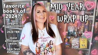 my favorite books from 2024, worst book, & physical tbr: MID-YEAR WRAP UP  freak out book tag