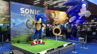 Tokyo Game Show 2022 ~ Sonic Frontiers booth clip